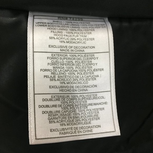 NWOT STEVE MADDEN GIRL Zip Pocket Removeable Fur Hood Parka Coat Jacket - Picture 3 of 14